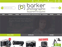 Tablet Screenshot of barkerphotographic.ie